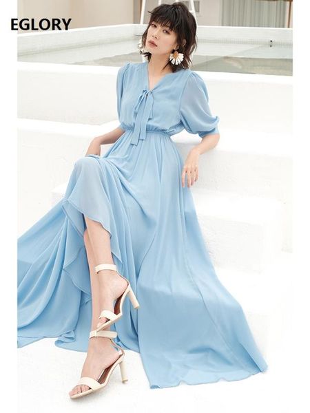 blue long dress 2020 summer women bow collar 3/4 sleeve elastic waist floor length elegant beach maxi dress xxl, White;black
blue long dress 2020 summer women bow collar 3/4 sleeve elastic waist floor length elegant beach maxi dress xxl, White;black