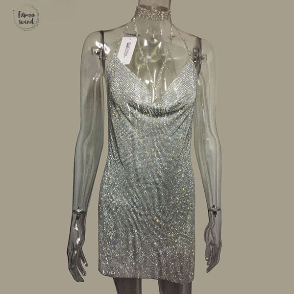party dresses halter crystal metal 2019 shining summer dress women beach dress sequin mini vestidos, Black;gray
party dresses halter crystal metal 2019 shining summer dress women beach dress sequin mini vestidos, Black;gray