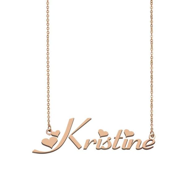 kristine name necklace , custom name necklace for women girls friends birthday wedding christmas mother days gift, Silver
kristine name necklace , custom name necklace for women girls friends birthday wedding christmas mother days gift, Silver