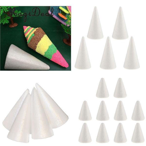 20x blank diy christmas tree cone shape polystyrene styrofoam foam for modeling craft diy painting drawing 70/100/150mm
20x blank diy christmas tree cone shape polystyrene styrofoam foam for modeling craft diy painting drawing 70/100/150mm