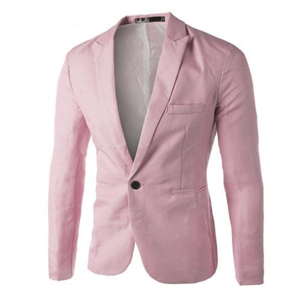 muqgew charm men's white black pink blue casual slim fit one button spring autumn suit blazer coat jacket men fashion
muqgew charm men's white black pink blue casual slim fit one button spring autumn suit blazer coat jacket men fashion
