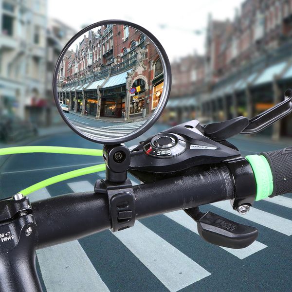 new bike rearview mirror bike mirror handlebar 360 rotary cycling bicycle convex glass rear view mirror for 20-31mm handlebar
new bike rearview mirror bike mirror handlebar 360 rotary cycling bicycle convex glass rear view mirror for 20-31mm handlebar