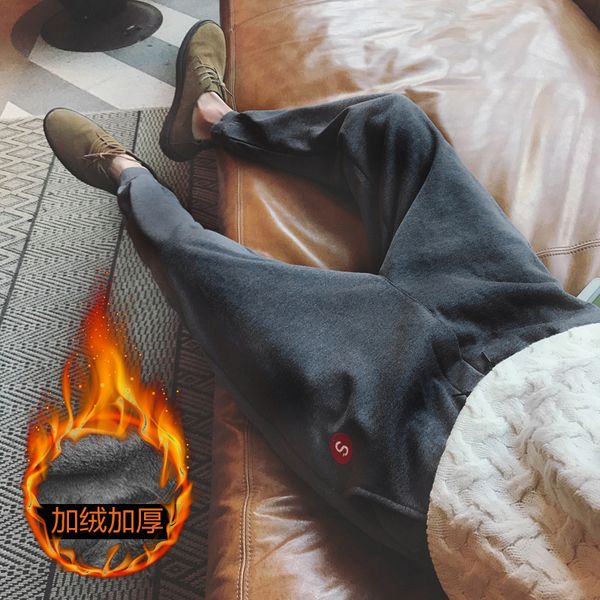 outdoor 2019 winter hip hop elastic waist thicken wool thermal warm teenagers boys students joggers track harem pants men m-5xl, Black;blue
outdoor 2019 winter hip hop elastic waist thicken wool thermal warm teenagers boys students joggers track harem pants men m-5xl, Black;blue