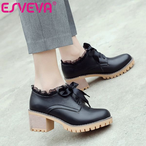 esveva 2020 women shoes winter ankle boots black square med heel western pu leather motorcycle black platform boot size 34-43
esveva 2020 women shoes winter ankle boots black square med heel western pu leather motorcycle black platform boot size 34-43