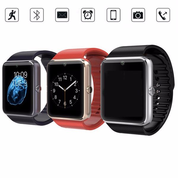 GT08 Bluetooth SmarWatch with SIM Card for Android Samsung and IOS Apple iphone can record the sleep state goophone watch
GT08 Bluetooth SmarWatch with SIM Card for Android Samsung and IOS Apple iphone can record the sleep state goophone watch