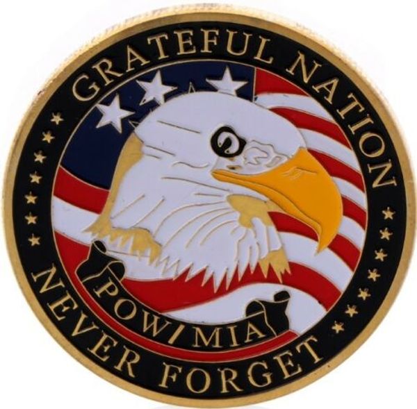 сша pow ~ mia ~ grateful nation ~ никогда не забывайте ~ you are not forgotten ~ вызов монеты бесплатной доставкой металл ремесла позолоченн
сша pow ~ mia ~ grateful nation ~ никогда не забывайте ~ you are not forgotten ~ вызов монеты бесплатной доставкой металл ремесла позолоченн
