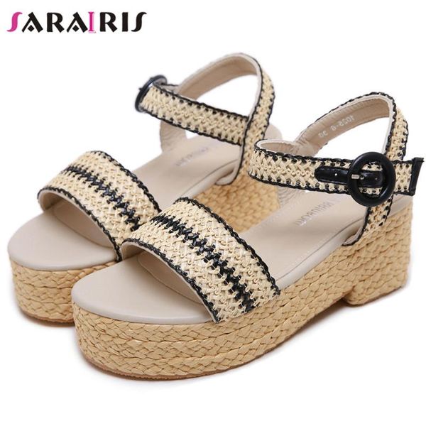 sarairis wedges buckle strap open toe striped sandals women casual office sandals ladies platform shoes, Black
sarairis wedges buckle strap open toe striped sandals women casual office sandals ladies platform shoes, Black