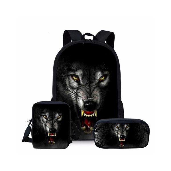 coloranimal 3d wolf cool men lapbackpack set mochilas satchel student rucksack kid children schoolbag boy girl book bagpack
coloranimal 3d wolf cool men lapbackpack set mochilas satchel student rucksack kid children schoolbag boy girl book bagpack