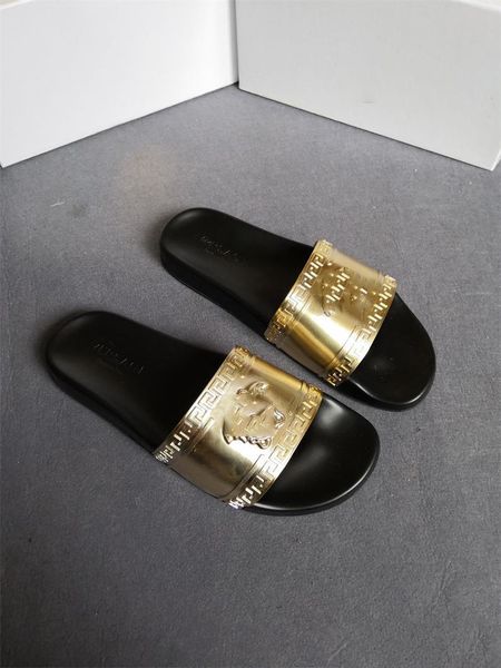 2020 men women slide sandals designer shoes luxe slide summer fashion wide flat slippery with thick sandals slipper flip flops, Black
2020 men women slide sandals designer shoes luxe slide summer fashion wide flat slippery with thick sandals slipper flip flops, Black