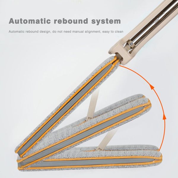 new self-wringing double sided flat mop telescopic comfortable handle mop floor cleaning tool for living room robotic
new self-wringing double sided flat mop telescopic comfortable handle mop floor cleaning tool for living room robotic