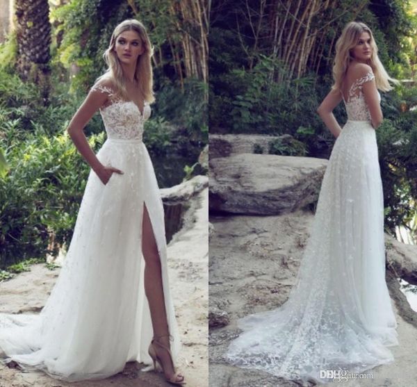 2019 white/ivory lace wedding dress beach bridal v neck sleeveless backless gown a-line wedding gown custom made
2019 white/ivory lace wedding dress beach bridal v neck sleeveless backless gown a-line wedding gown custom made