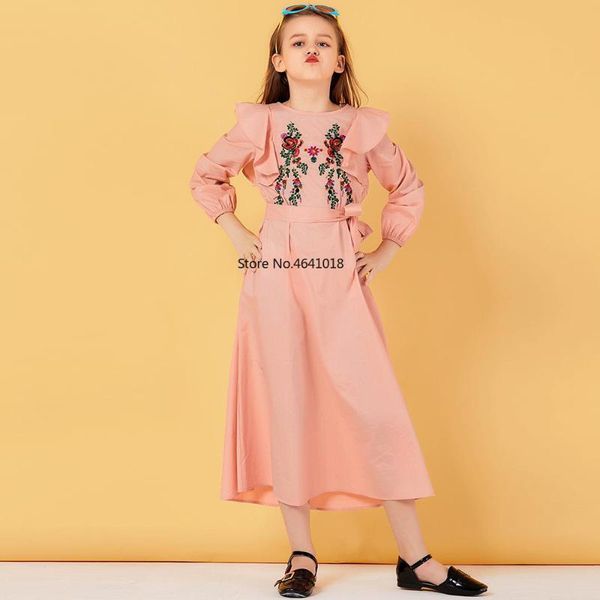 pink embroidery girls kids abaya dubai hijab muslim dress turkey oman abayas for children islam kaftan caftan islamic clothing, Red
pink embroidery girls kids abaya dubai hijab muslim dress turkey oman abayas for children islam kaftan caftan islamic clothing, Red