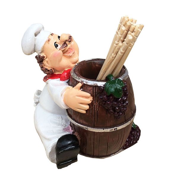 ресторан настольные принадлежности кухня home decor жир chef форма зубочистка держатель для хранения box диспенсер нет крышки смола контейне
ресторан настольные принадлежности кухня home decor жир chef форма зубочистка держатель для хранения box диспенсер нет крышки смола контейне