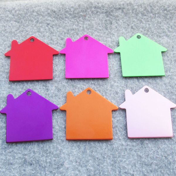 100pcs House Shape Blank Dog ID Tags Mixed Color Laser Printable Pet Dog Animal Name Tags
100pcs House Shape Blank Dog ID Tags Mixed Color Laser Printable Pet Dog Animal Name Tags