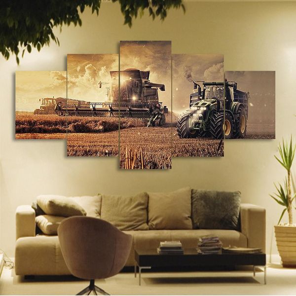 5 piece canvas on farm tractor canvas picture painting decor print poster wall art wd-1920
5 piece canvas on farm tractor canvas picture painting decor print poster wall art wd-1920