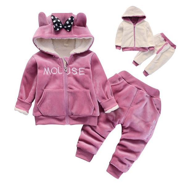 girls plush cotton clothing sets warm baby clothing set winter thick for girl hoodies + pants 2-piece kids suit children clothes, White
girls plush cotton clothing sets warm baby clothing set winter thick for girl hoodies + pants 2-piece kids suit children clothes, White