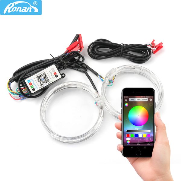 ronan 80mm rgb led angel eyes cay styling drl headlight for diy retrofit
ronan 80mm rgb led angel eyes cay styling drl headlight for diy retrofit