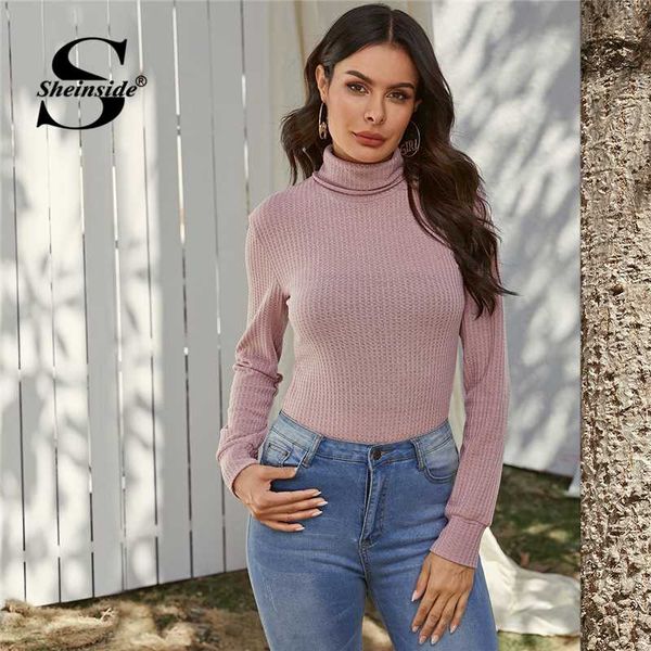 sheinside розовый элегантный высокий шеи футболку женщины 2020 весна повседневная вафельный basic tee tops дамы solid минималистский диффере, White
sheinside розовый элегантный высокий шеи футболку женщины 2020 весна повседневная вафельный basic tee tops дамы solid минималистский диффере, White