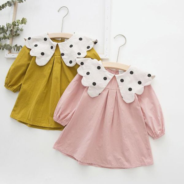 sweet polka dot long sleeve girls dresss autumn cotton kids long sleeve dresses for girls costumes toddler baby clothing child, Red;yellow
sweet polka dot long sleeve girls dresss autumn cotton kids long sleeve dresses for girls costumes toddler baby clothing child, Red;yellow