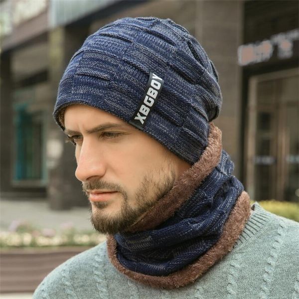 men winter hat and scarf man warm knitted plush hat 2 pcs set male solid beanies cap with ring scarves accessorie, Blue;gray
men winter hat and scarf man warm knitted plush hat 2 pcs set male solid beanies cap with ring scarves accessorie, Blue;gray
