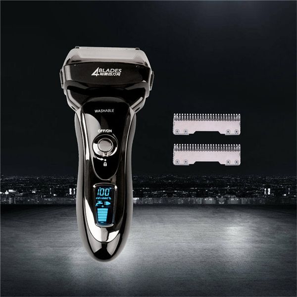 fast charged men's electric shaver super-speed magnetic levitation 4 blades lcd display rechargeable beard shaving machine p42
fast charged men's electric shaver super-speed magnetic levitation 4 blades lcd display rechargeable beard shaving machine p42