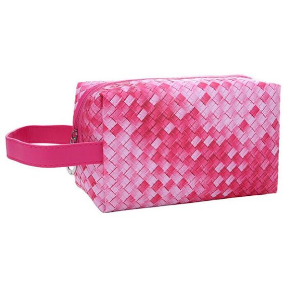 creative weave women cosmetic bag pu leather portable makeup bag fashion travel makeup organizer bags neceser mujer
creative weave women cosmetic bag pu leather portable makeup bag fashion travel makeup organizer bags neceser mujer