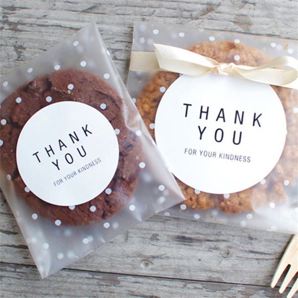 100pcs gift packing bag plastic biscuits packaging bread baking white dot candy dragee cookies package party wedding decoration
100pcs gift packing bag plastic biscuits packaging bread baking white dot candy dragee cookies package party wedding decoration