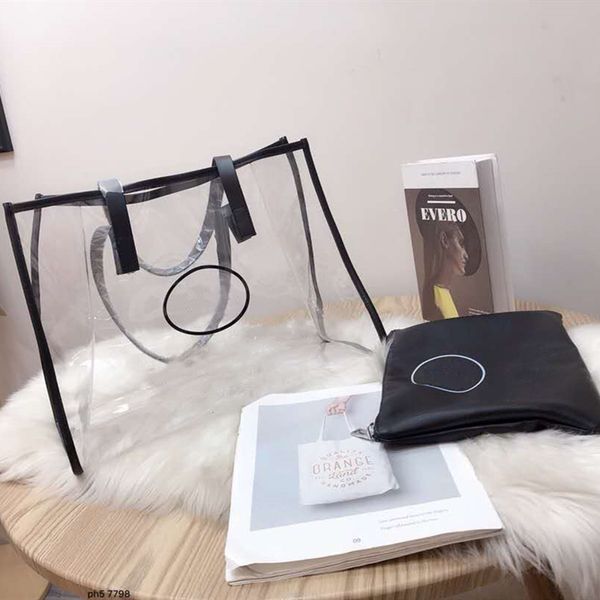 fashion womens luxury designer bag handbags purses letter jelly bag pvc transparent shoulder bag two piece set
fashion womens luxury designer bag handbags purses letter jelly bag pvc transparent shoulder bag two piece set