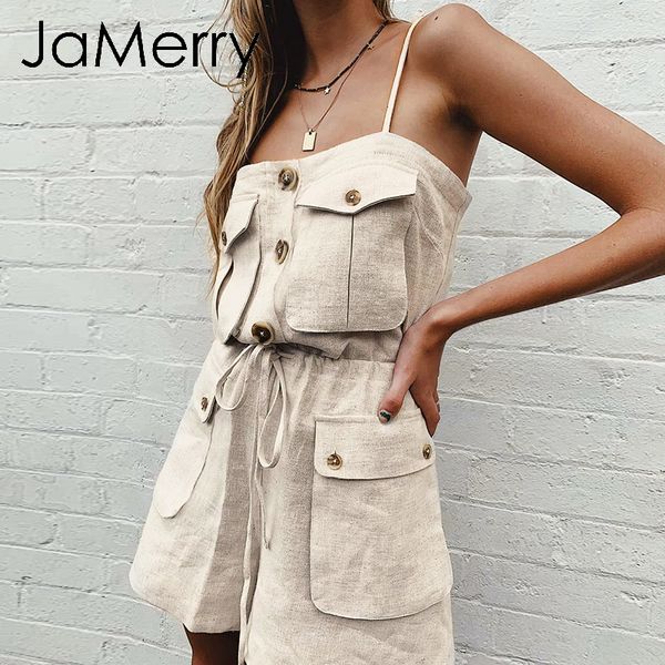 jamerry vintage casual strap women summer romper pockets short female jumpsuit loose solid overall cargo jumpsuits 2019, Black;white
jamerry vintage casual strap women summer romper pockets short female jumpsuit loose solid overall cargo jumpsuits 2019, Black;white