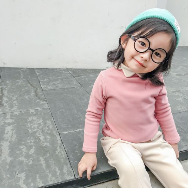 winter cute color matching thick base t shirts for girls pure cotton cute collar all-match casual clothes, Blue
winter cute color matching thick base t shirts for girls pure cotton cute collar all-match casual clothes, Blue