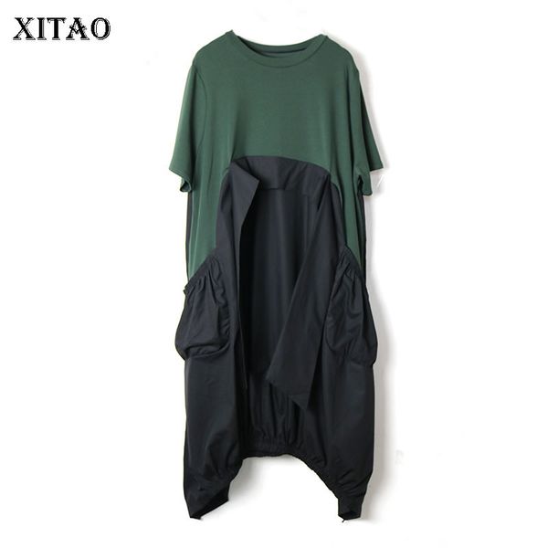 xitao europe loose plus size irregular women dress design patchwork a line casual pullover 2020 summer small fresh dress xj4818, White;black
xitao europe loose plus size irregular women dress design patchwork a line casual pullover 2020 summer small fresh dress xj4818, White;black