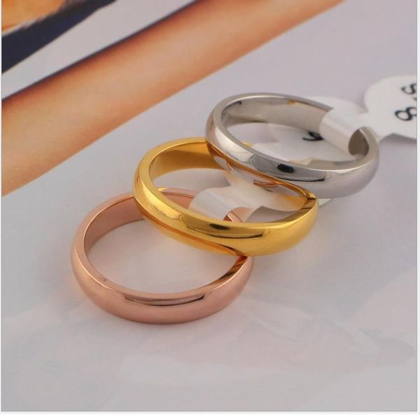 lovers' rings for men and women fashion 14k titanium steel ring korean rose gold ring wang guangmian, Silver
lovers' rings for men and women fashion 14k titanium steel ring korean rose gold ring wang guangmian, Silver