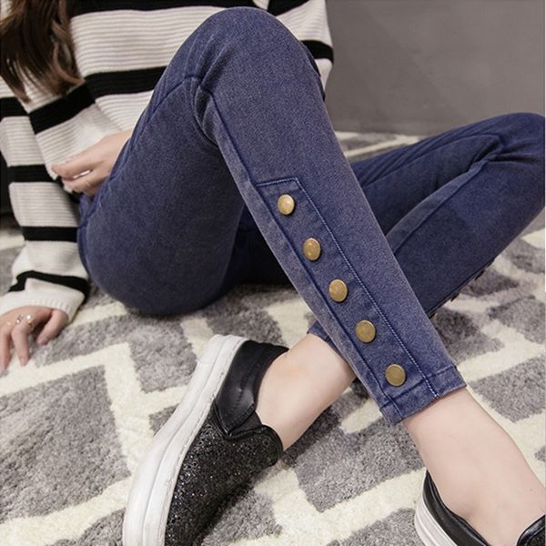 2019 female black blue high waist boyfriend jeans slim stretch skinny pencil pants women elastic waist jeans
2019 female black blue high waist boyfriend jeans slim stretch skinny pencil pants women elastic waist jeans