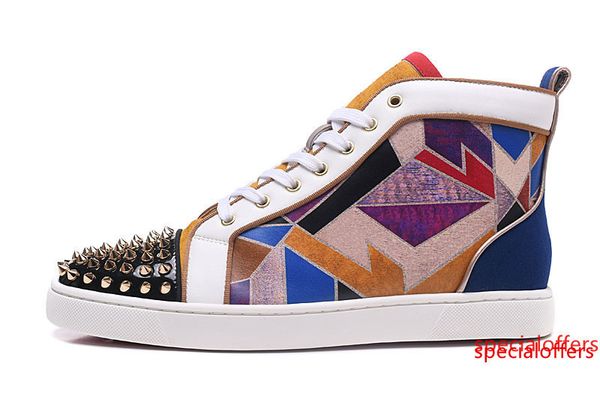 2019 wholesale leather spikes designer red bottom women s sneakers for sale men s casual walking rivet party dress casual shoes, Black
2019 wholesale leather spikes designer red bottom women s sneakers for sale men s casual walking rivet party dress casual shoes, Black