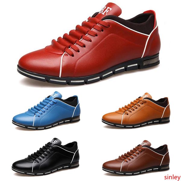men casual leather shoes black red chestnut light blue fashion mens sneakers flat shoe outdoor walking size 40-45 #22
men casual leather shoes black red chestnut light blue fashion mens sneakers flat shoe outdoor walking size 40-45 #22
