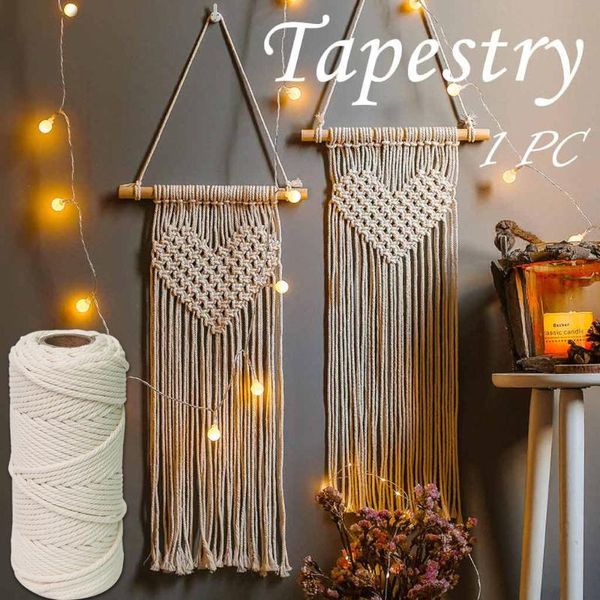 yarn 2mmx 200m macrame cotton cord for wall hanging dream catcher garden home rope diy sewing needlework 2021, Black;white
yarn 2mmx 200m macrame cotton cord for wall hanging dream catcher garden home rope diy sewing needlework 2021, Black;white