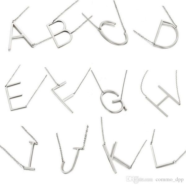 new 26 initial letter necklace for women gold silver rose gold personalized alphabet pendant chains fashion jewelry in bulk
new 26 initial letter necklace for women gold silver rose gold personalized alphabet pendant chains fashion jewelry in bulk
