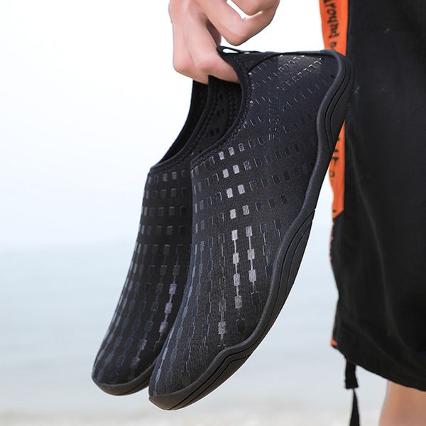 men beach water sandals women beach causal shoes flat soft walking lover yoga shoes non-slip sneakers, Black
men beach water sandals women beach causal shoes flat soft walking lover yoga shoes non-slip sneakers, Black