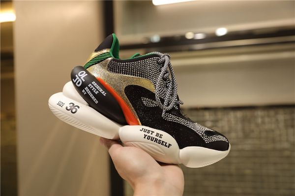 fashion week platform catwalk models new luxury women's shoes trendy street shooting sneakers size 35-40 02, Black
fashion week platform catwalk models new luxury women's shoes trendy street shooting sneakers size 35-40 02, Black