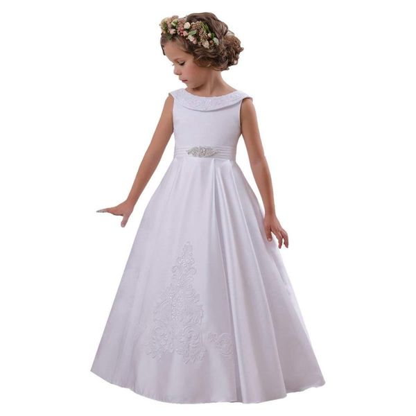 elegant o-neck flower girl dress kids dress sleeveless a-line stain party for girls 2-14 year old communion dresses, Red;yellow
elegant o-neck flower girl dress kids dress sleeveless a-line stain party for girls 2-14 year old communion dresses, Red;yellow