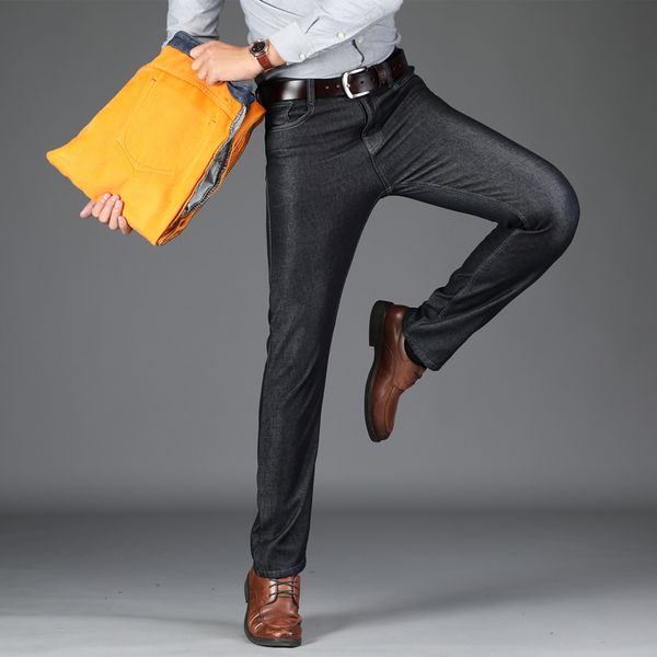 2019 new winter fleece men jeans stretch flockin jeans slim fit plus size to 40 big men pants keep warm price, Blue
2019 new winter fleece men jeans stretch flockin jeans slim fit plus size to 40 big men pants keep warm price, Blue