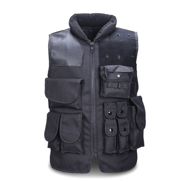 unloading tactical camouflage vest carrier many pockets vest field battle waistcoat cs combat uniform vests, Black;white
unloading tactical camouflage vest carrier many pockets vest field battle waistcoat cs combat uniform vests, Black;white