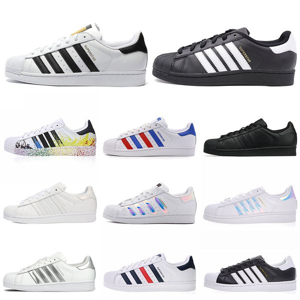2020 original superstar casual flat shoes white black pink blue gold 80s pride men women sports sneakers size 36-44
2020 original superstar casual flat shoes white black pink blue gold 80s pride men women sports sneakers size 36-44