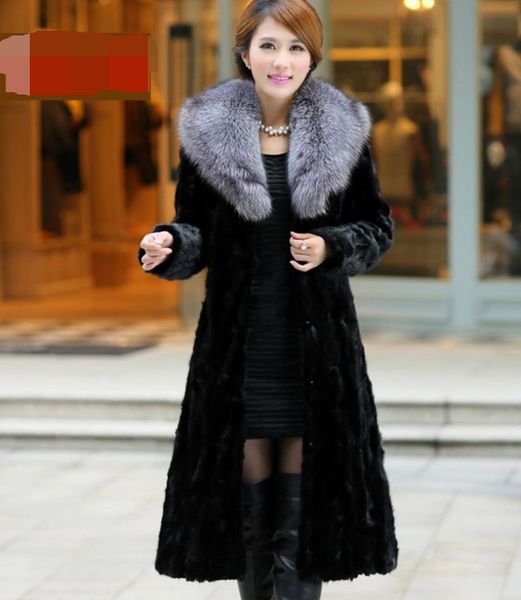 2019 vetement women's faux fur coat faux mink waterproof overcoat thick furry plus size coat slim with fur collar aw273, Black
2019 vetement women's faux fur coat faux mink waterproof overcoat thick furry plus size coat slim with fur collar aw273, Black