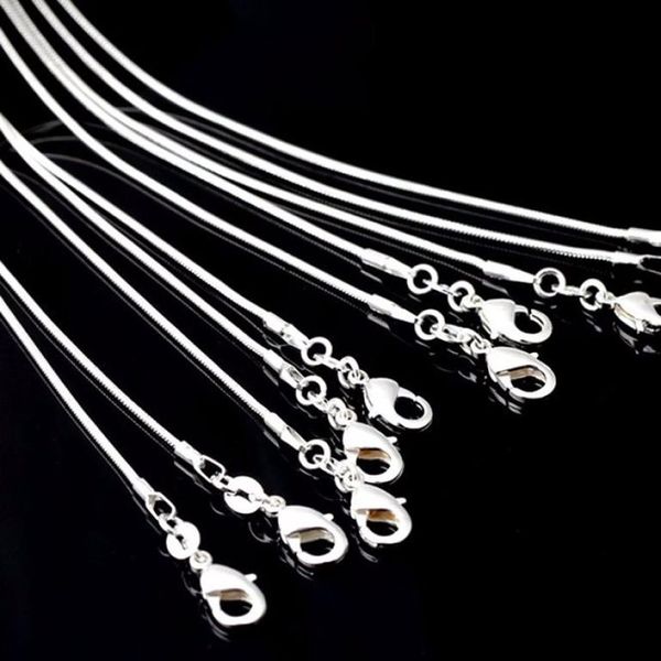 10pcs sell silver snake chain necklace silver plated necklace, snake chain 1mm necklace 16 18 20 inch jewelry hot
10pcs sell silver snake chain necklace silver plated necklace, snake chain 1mm necklace 16 18 20 inch jewelry hot