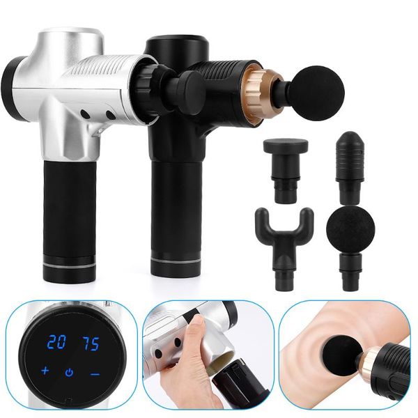 portable muscle massage gun deep tissue massager therapy gun exercising relief body relaxation slimming shaping
portable muscle massage gun deep tissue massager therapy gun exercising relief body relaxation slimming shaping