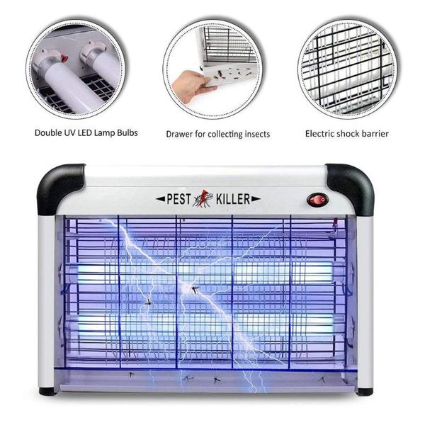 20w mosquito killer lamps led light electric socket mosquito zapper killer bug insect electronic trap eu&us plug
20w mosquito killer lamps led light electric socket mosquito zapper killer bug insect electronic trap eu&us plug