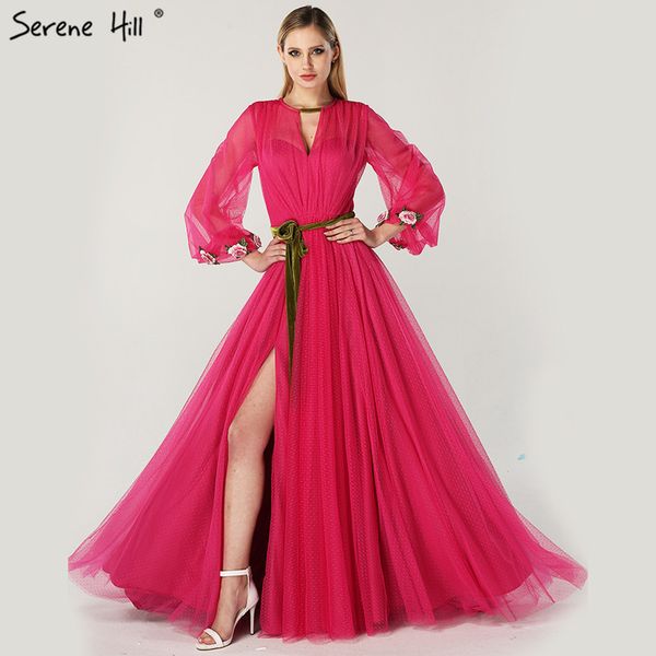 rose perspective new evening dresses long sleeves fashion flowers tulle evening gowns 2019 serene hill la6540, White;black
rose perspective new evening dresses long sleeves fashion flowers tulle evening gowns 2019 serene hill la6540, White;black