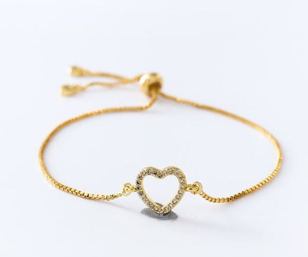 gold silver chain micro pave cz zircon cubic zirconia bracelet rope adjusted macrame bangle tyh424 heart fashion jewelry, Black
gold silver chain micro pave cz zircon cubic zirconia bracelet rope adjusted macrame bangle tyh424 heart fashion jewelry, Black