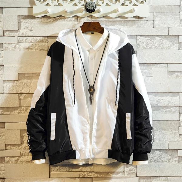 men's bomber jacket colorblock jacket fashion sportswear casual men's hip hop street suit 2019 new hooded, Black;brown
men's bomber jacket colorblock jacket fashion sportswear casual men's hip hop street suit 2019 new hooded, Black;brown
